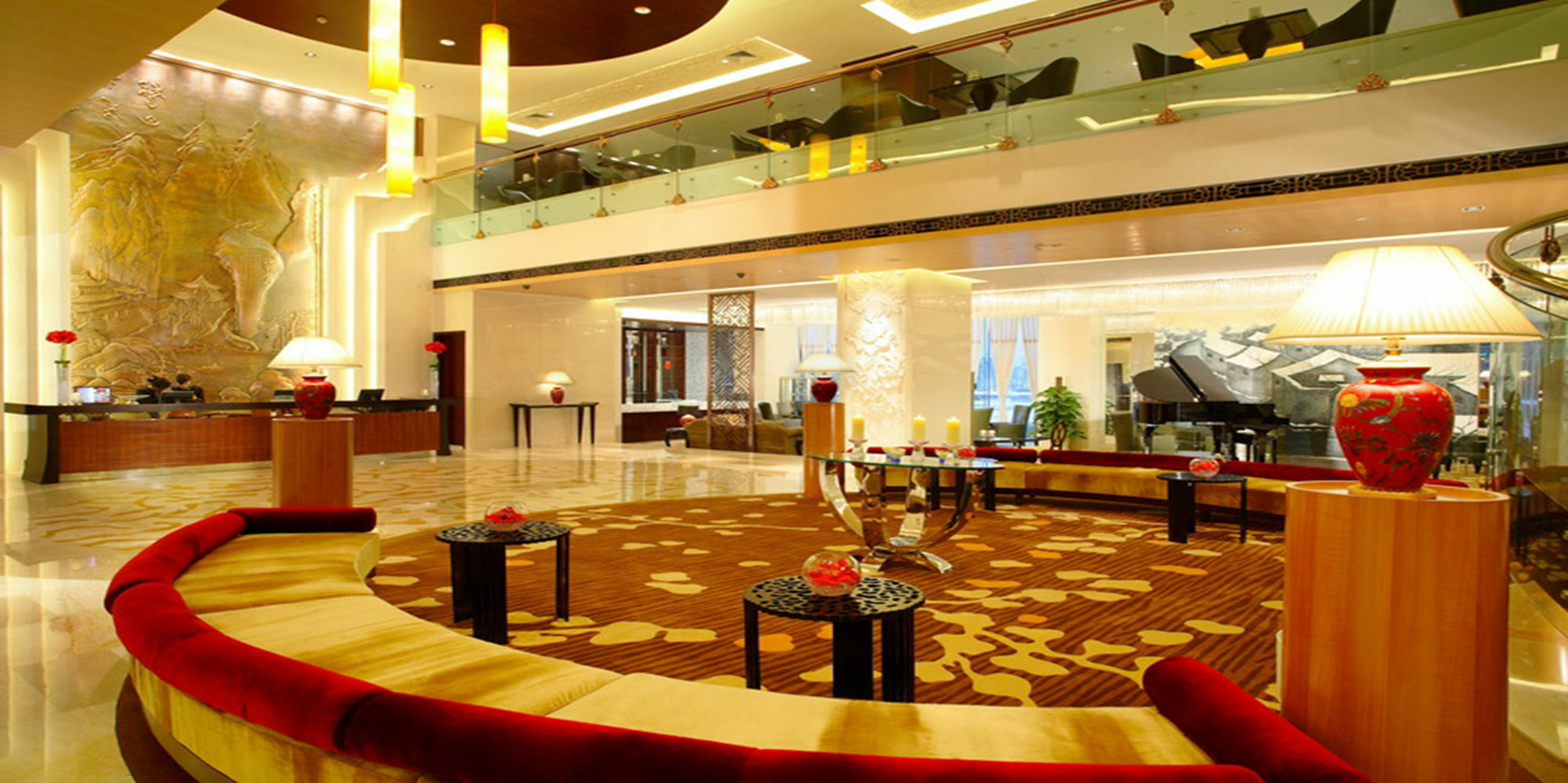 Jinchang New Century Hotel Shaoxing Keqiao Exteriör bild